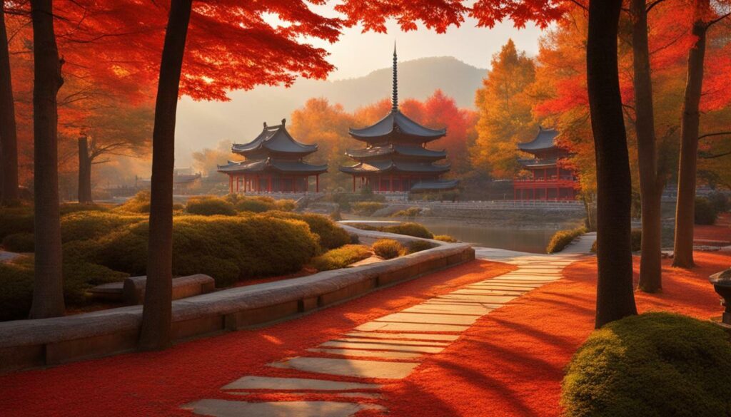 autumn in china